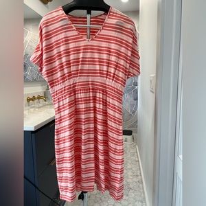 Garnet Hill striped summer dress Size Small